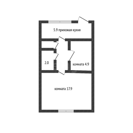 
  Продается 2-комн. квартира 34 м². Фото 1.