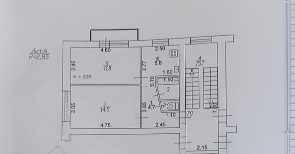 
   Продам 2-комнатную, 40 м², Волжская ул, 77

. Фото 10.