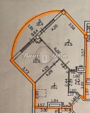 
   Продам 2-комнатную, 64 м², Крымская ул, 22к8

. Фото 18.