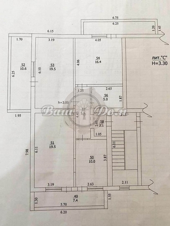 
   Продам 3-комнатную, 100 м², Ивана Папанина ул, 17

. Фото 15.