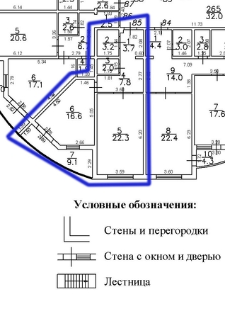 
   Продам 1-комнатную, 64.7 м², 295 Стрелковой Дивизии ул, 17

. Фото 3.