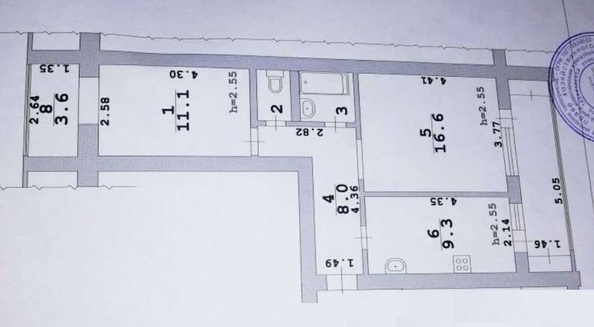 
  Продается 2-комн. квартира, 60 м², Красивая ул
. Фото 25.