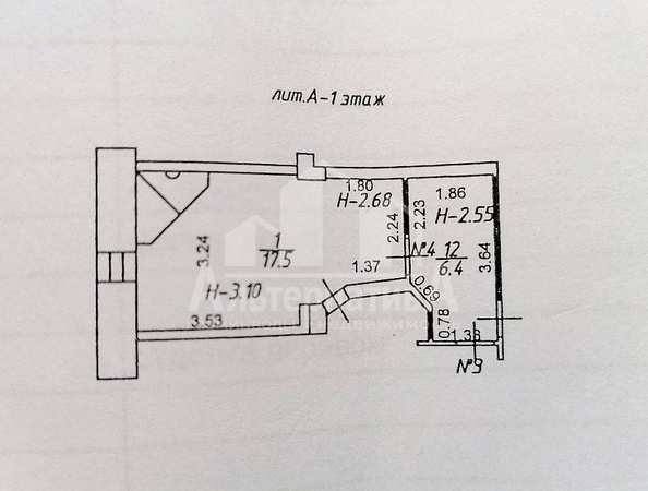 
  Продается 2-комн. квартира 56.9 м². Фото 2.