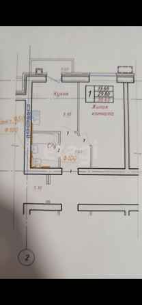
  Продается 1-комн. квартира, 32 м², Ишкова ул, д. 97
. Фото 18.