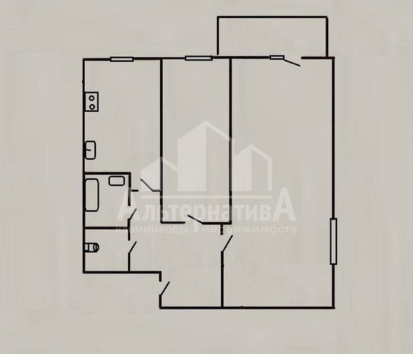
  Продается 2-комн. квартира 41.7 м². Фото 14.