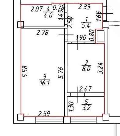 
  Продается 1-комн. квартира, 36.5 м², А. Савченко ул, д. 38к3
. Фото 12.