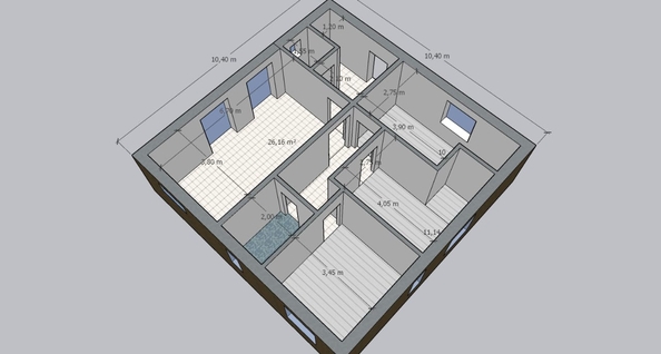 
  Продается дом, 205.6 м², станица Константиновская
. Фото 4.