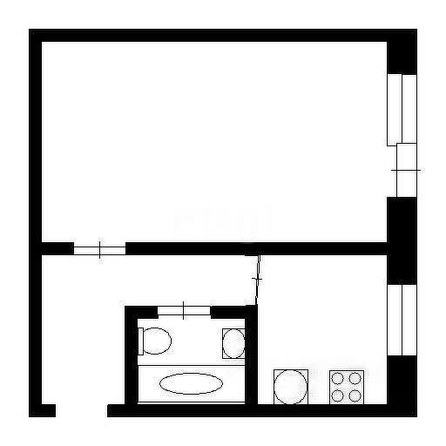 
  Сдается 1-комн. квартира, 38 м², М.Морозова ул, д. 103
. Фото 7.