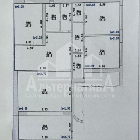 
  Продается 3-комн. квартира, 148.2 м², Дзержинского пр-кт
. Фото 35.