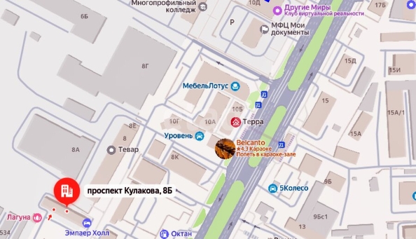 
  Продается офис, 17 м², Кулакова пр-кт, д. 8б
. Фото 8.