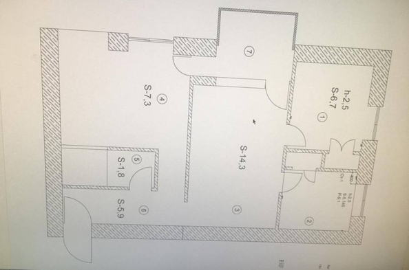 
  Продается 3-комн. квартира 43 м². Фото 10.
