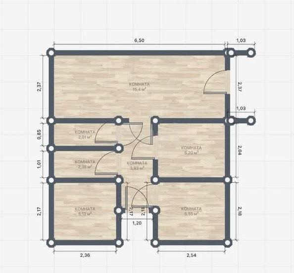 
   Продам дом, 119.7 м², Михайловск

. Фото 7.