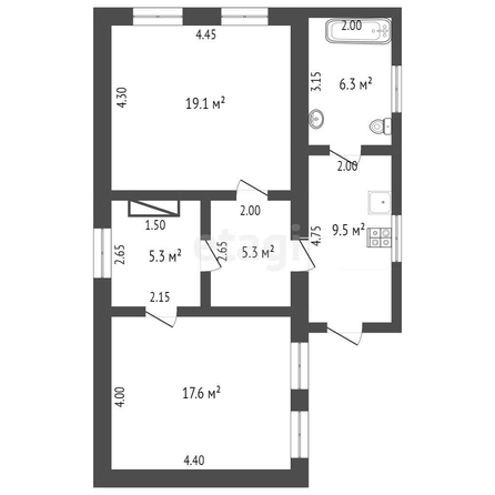 
   Продам дом, 63.1 м², Благодатное

. Фото 32.