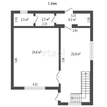 
   Продам дом, 111.2 м², Ставрополь

. Фото 30.