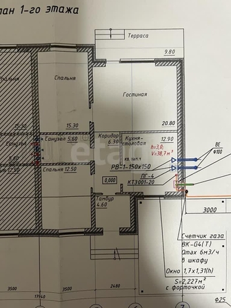 
   Продам коттедж, 82 м², Михайловск

. Фото 30.