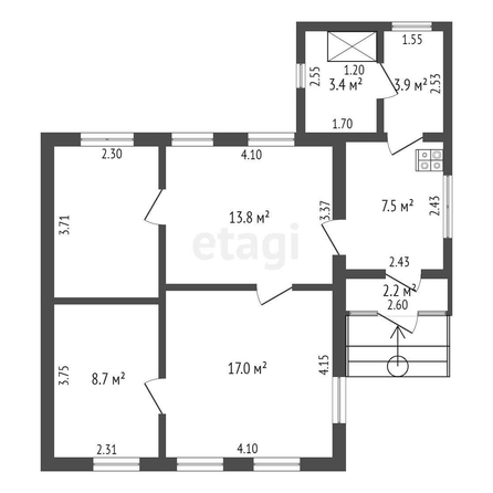 
   Продам дом, 62.8 м², Михайловск

. Фото 15.