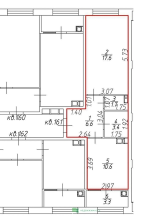 
  Продается 1-комн. квартира 43 м². Фото 13.