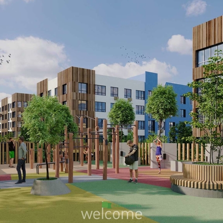 
  Продается 1-комн. квартира 47.49 м², в ЖК Дыхание, литера 3. Фото 1.