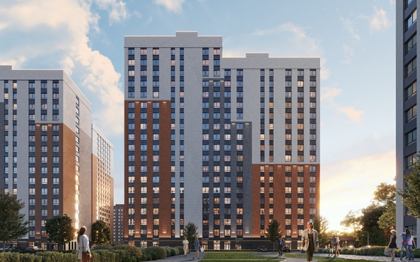 
  Продается 1-комн. квартира 34.9 м², в ЖК Основа, литер 6.2. Фото 1.