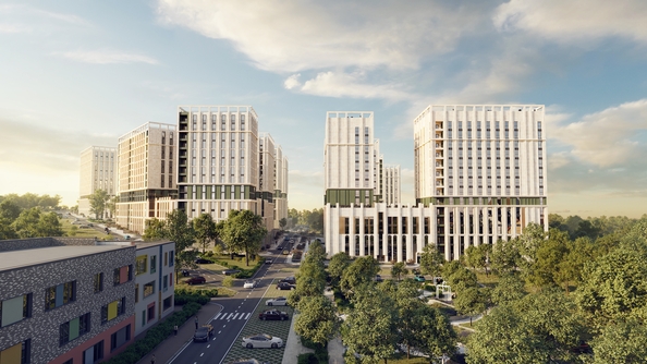 
  Продается 1-комн. квартира 36.5 м², в ЖК Моне. Дом у озера, литер 2.1. Фото 5.