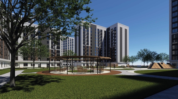 
  Продается 1-комн. квартира 31.9 м², в ЖК Кварталы 17/77, литер 9.4. Фото 1.