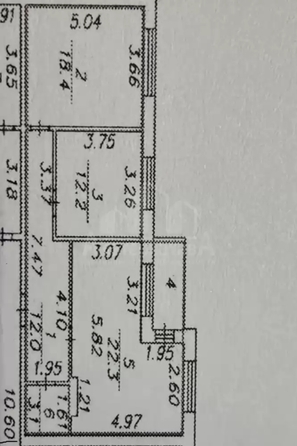 
  Продается 2-комн. квартира 68 м². Фото 23.