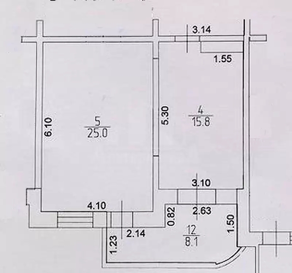 
  Продается 1-комн. квартира 47 м². Фото 10.