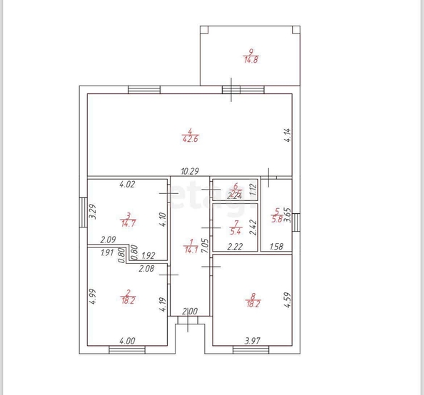 
   Продам дом, 141.9 м², Михайловск

. Фото 14.