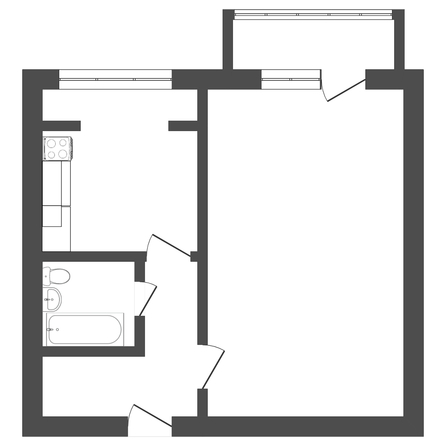 
   Продам 1-комнатную, 46.7 м², Тухачевского ул, 15/1

. Фото 18.