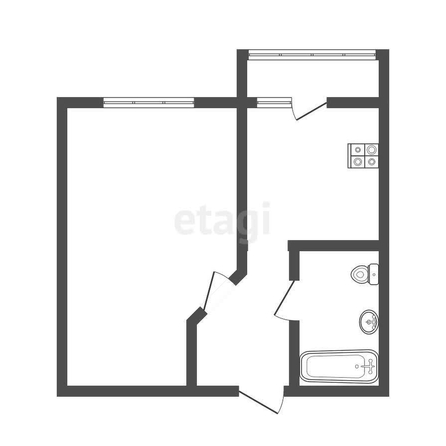 
   Продам 1-комнатную, 34 м², Тухачевского ул, 27/5

. Фото 18.