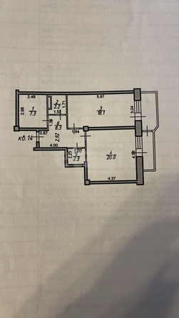 
   Продам 1-комнатную, 66.3 м², Лермонтова ул, 212

. Фото 17.