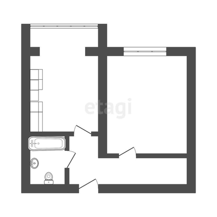 
   Продам 1-комнатную, 36 м², Мира ул, 458/2

. Фото 7.