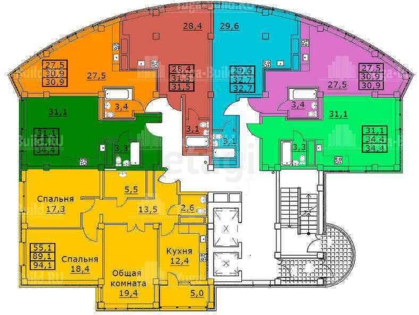 
   Продам студию, 30.8 м², Доваторцев ул, 77/3

. Фото 15.