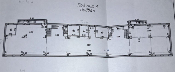 
   Продам торговое помещение, 1678.3 м², Доваторцев ул, 55А

. Фото 36.