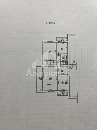 
   Продам 3-комнатную, 68.2 м², Зеркальный пер

. Фото 16.