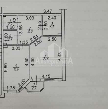 
  Продается 1-комн. квартира, 60.2 м², Ленинградская ул
. Фото 14.