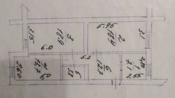
  Продается 3-комн. квартира, 74.6 м², Школьный пер
. Фото 8.
