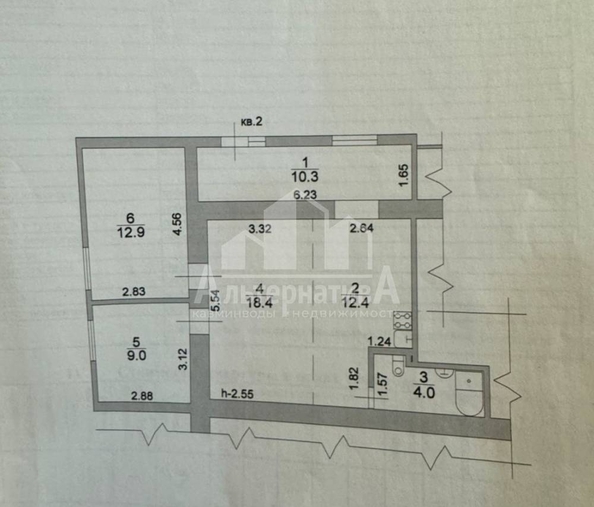 
   Продам 3-комнатную, 67 м², Пушкина ул

. Фото 25.