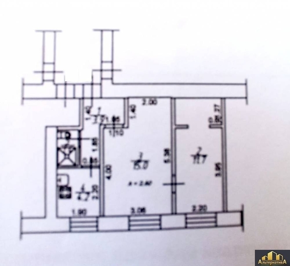 
   Продам 2-комнатную, 36.2 м², Станичная ул

. Фото 8.