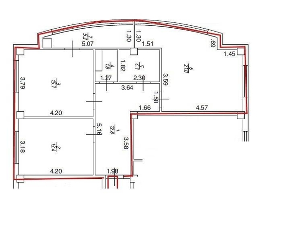 
  Продается 2-комн. квартира, 73.9 м², Шмидта ул
. Фото 2.