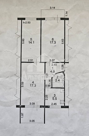 
  Продается 3-комн. квартира, 61.5 м², Конечный пер
. Фото 12.