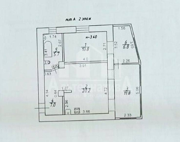 
  Продается 2-комн. квартира, 64 м², К.Цеткин ул
. Фото 13.