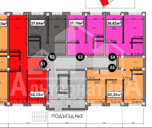 
   Продам 1-комнатную, 38.62 м², Благодатная ул

. Фото 6.