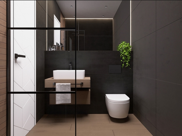 
  Продается 1-комн. квартира 40 м², в ЖК Панорама на Театральном, литера 1. Фото 12.
