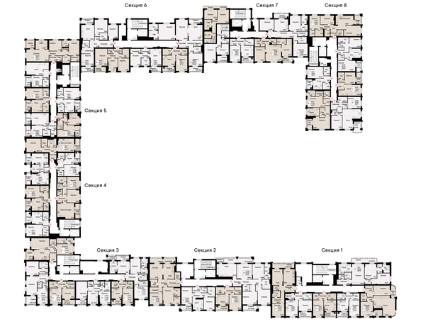 
  Продается 1-комн. квартира 39.34 м², в  Курортный квартал Ривьера, I оч. Фото 1.