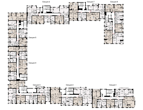 
  Продается 1-комн. квартира 40.33 м², в  Курортный квартал Ривьера, I оч. Фото 1.