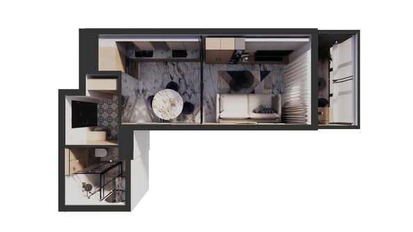 
  Продается студия 32.05 м², в ЖК Звезда Столицы 2. Фото 4.