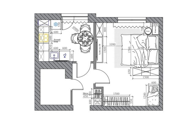 
  Продается 1-комн. квартира 34.9 м². Фото 1.