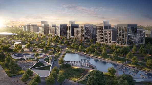 
  Продается 1-комн. квартира 40.4 м², в ЖК Сияние, литер 24/1. Фото 1.