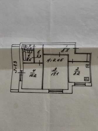 
  Продается 2-комн. квартира 51 м². Фото 9.